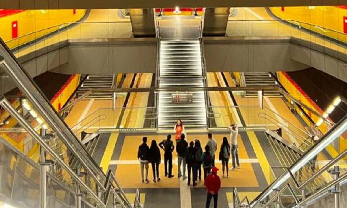 Sueño cumplido para Quito: así luce el interior de sus estaciones del Metro próximas a entrar en funcionamiento.