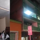 Deterioro estructural de edificio en el barrio Boston de Medellín.