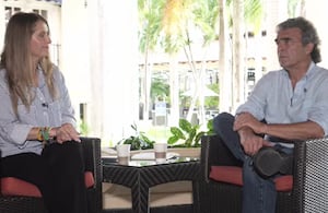 Los candidatos Paloma Valencia y Sergio Fajardo se reúnen en Barranquilla.