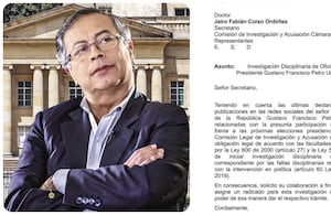 Gustavo Petro tiene ocho investigaciones por participación en política en la Comisión de Acusación de la Cámara.