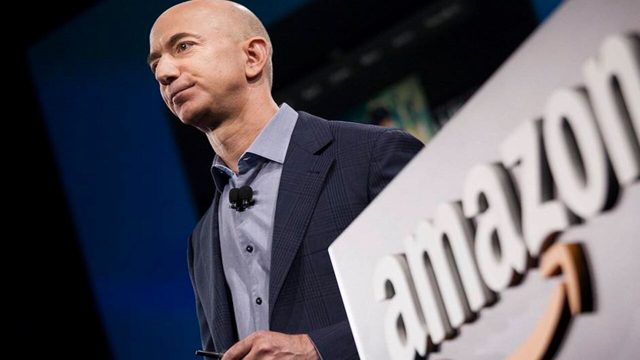 Jeff Bezos, fundador y líder de Amazon.