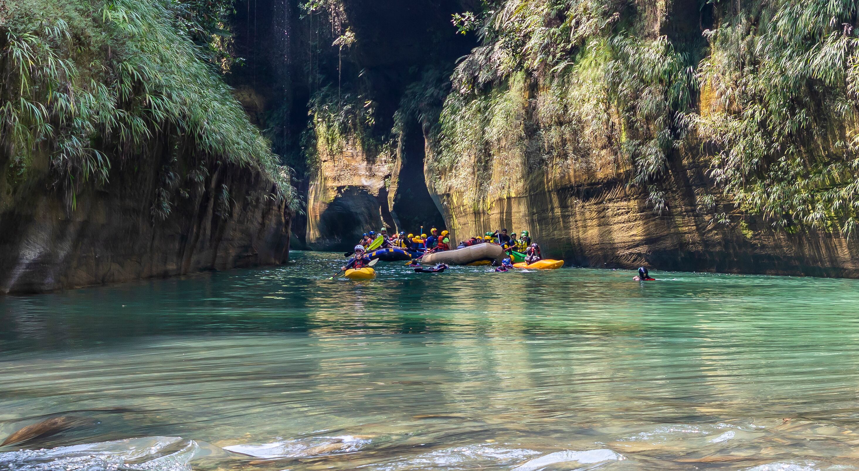 El cañon del Güéjar es hoy uno de los nuevos destinos más visitados por turistas.