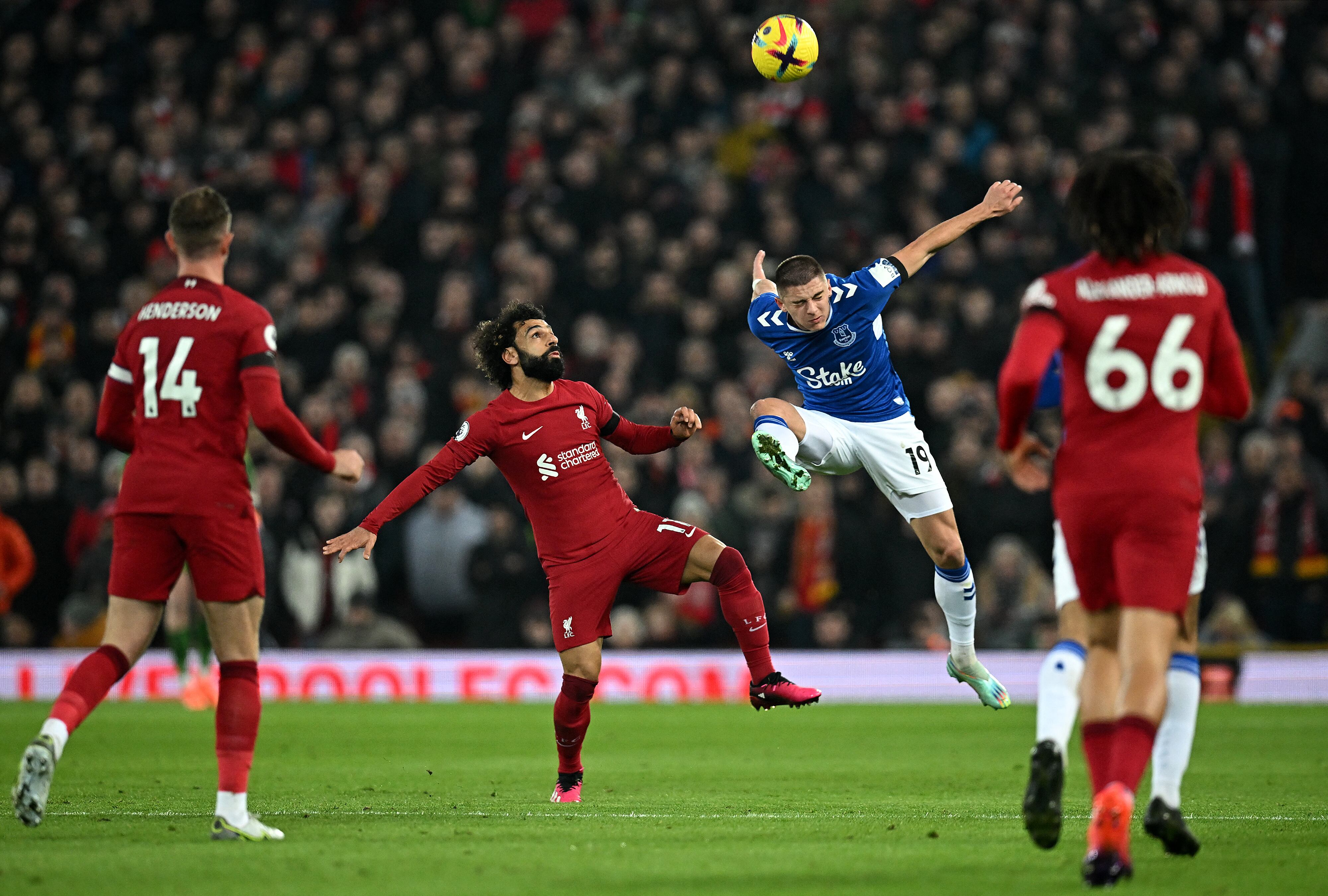 Mohamed Salah aportó con un gol al primer triunfo de 2023.