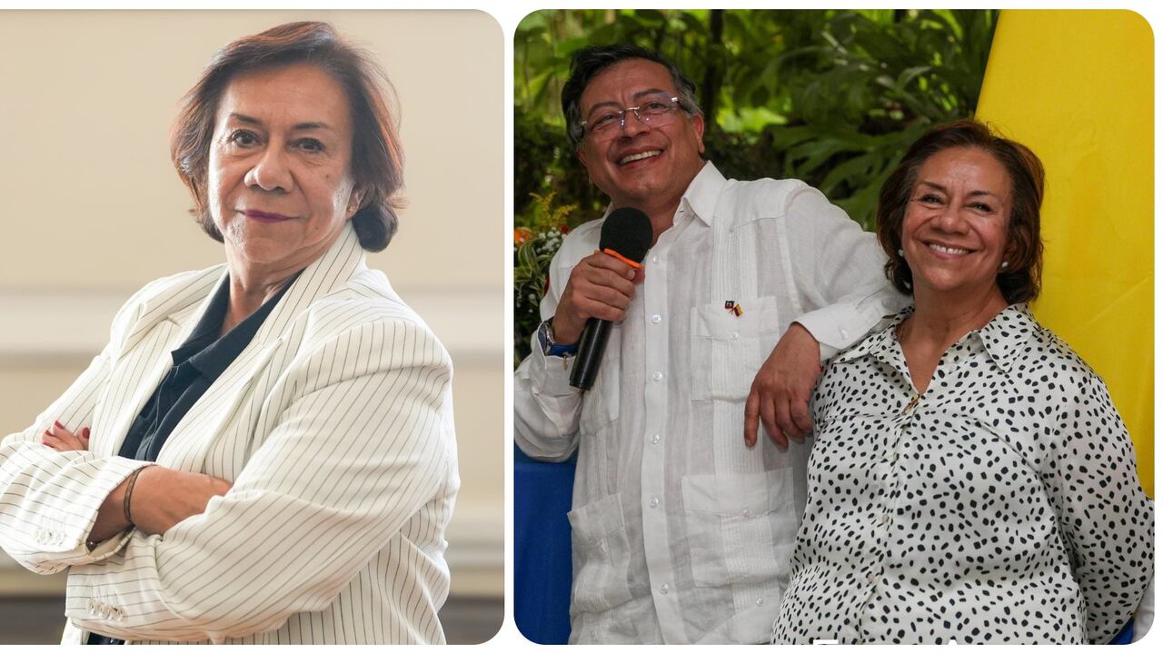 La canciller compartió esta foto con un mensaje que desató cometarios.