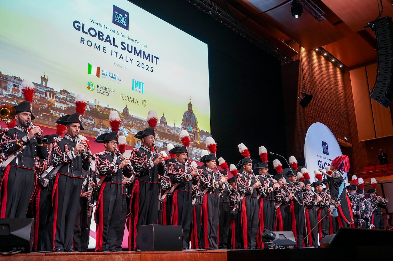 Inauguración de la 25° versión del WTTC en Roma.