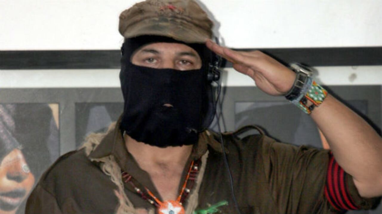 El ‘subcomandante Marcos’, reapareció en México.