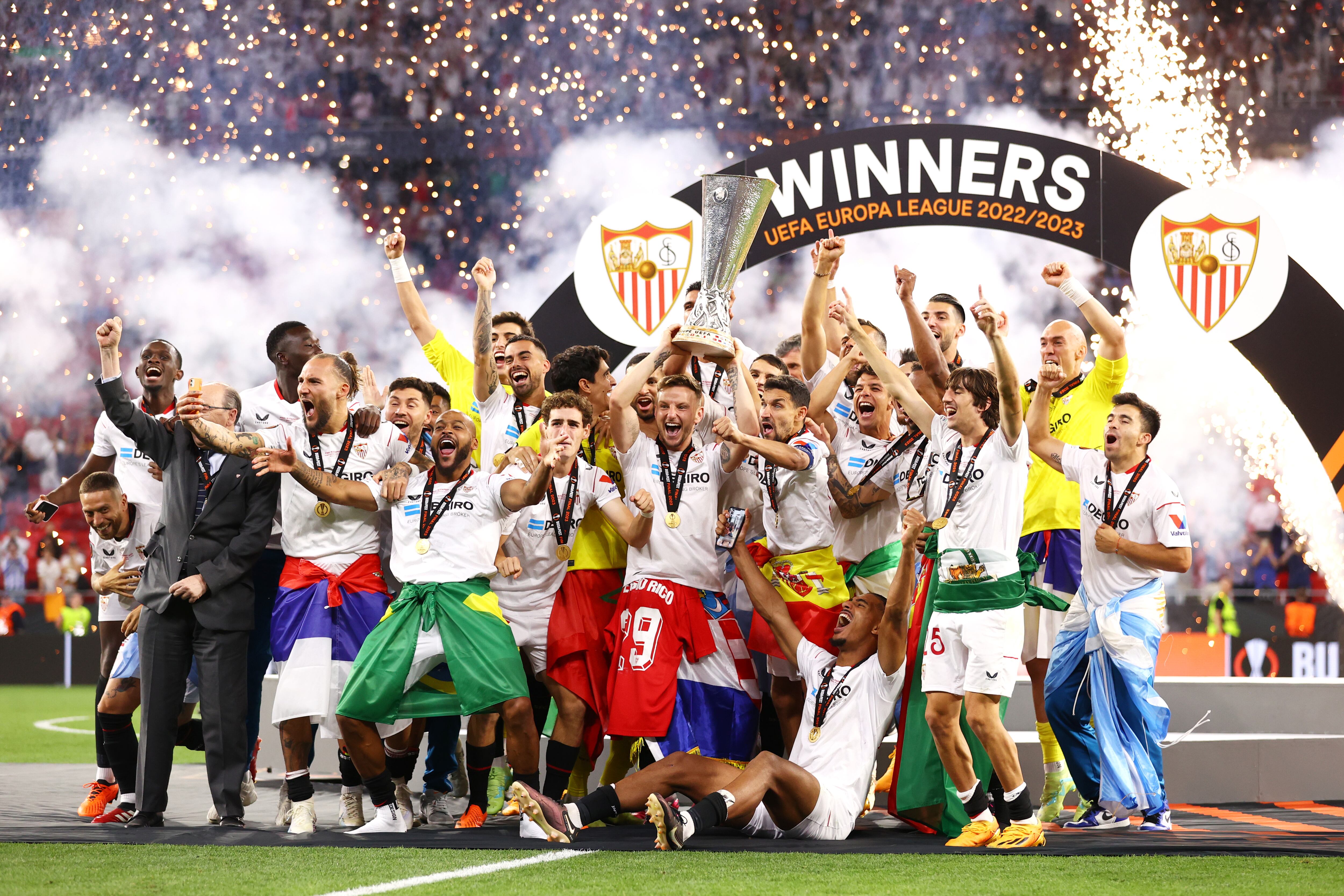 Sevilla campeón de la Europa League 2022/23
