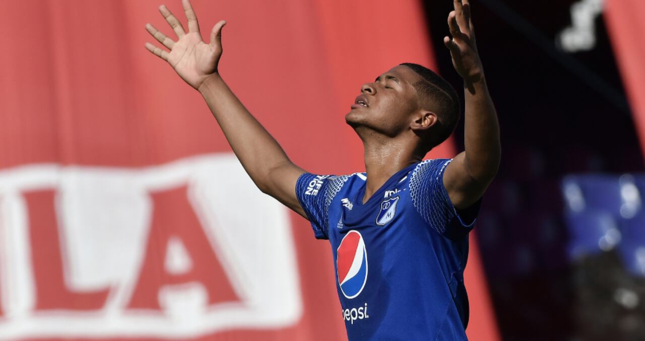 Diego Abadía, jugador de Millonarios.
