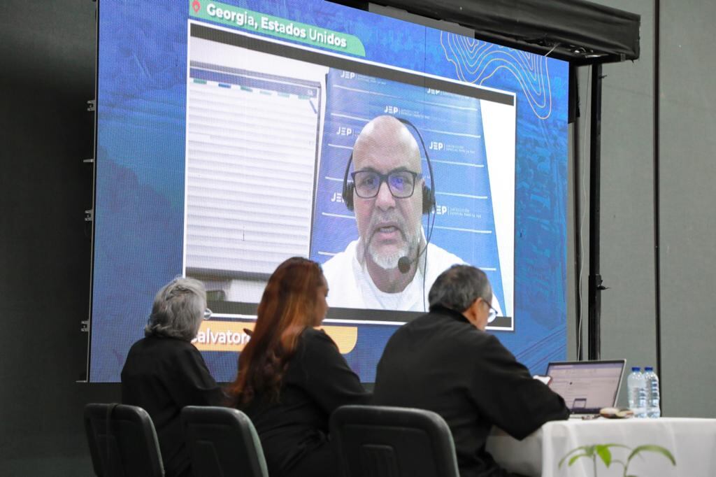 Este martes finaliza la declaración del excomandante paramilitar Salvatore Mancuso ante la JEP.