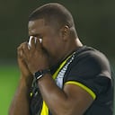 Bodhert no pudo contener las lágrimas tras el primer gol de su equipo