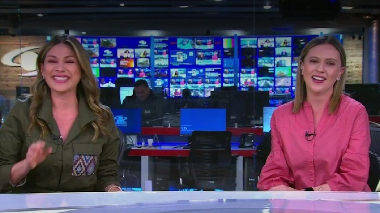 Las presentadoras tuvieron un ataque de risa por culpa de una cabra gritona.