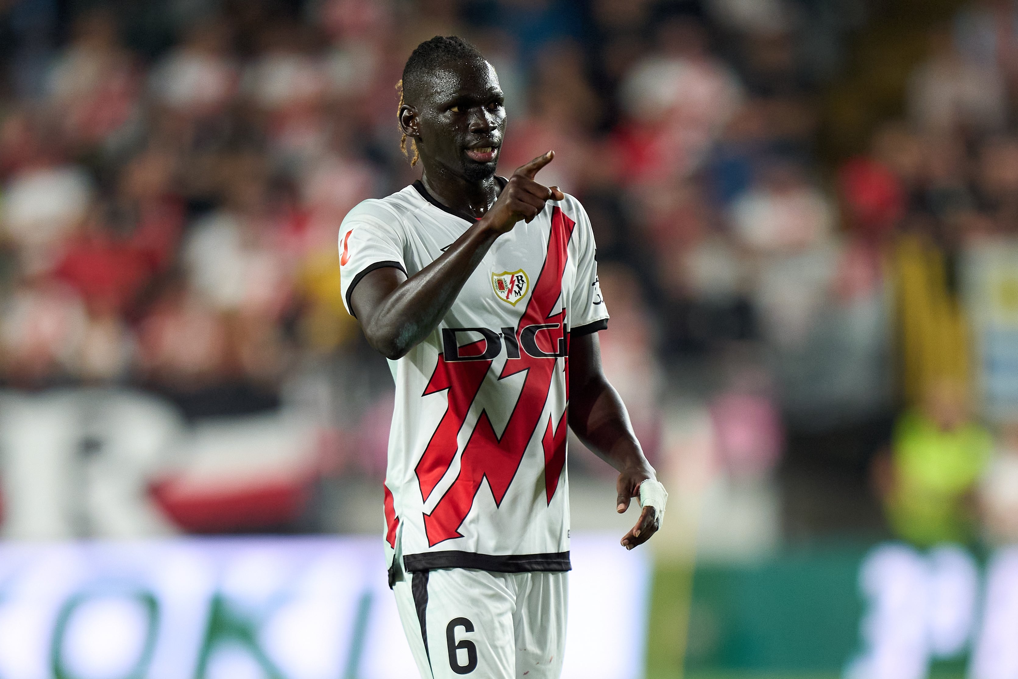 Pathé Ciss, jugador del Rayo Vallecano.