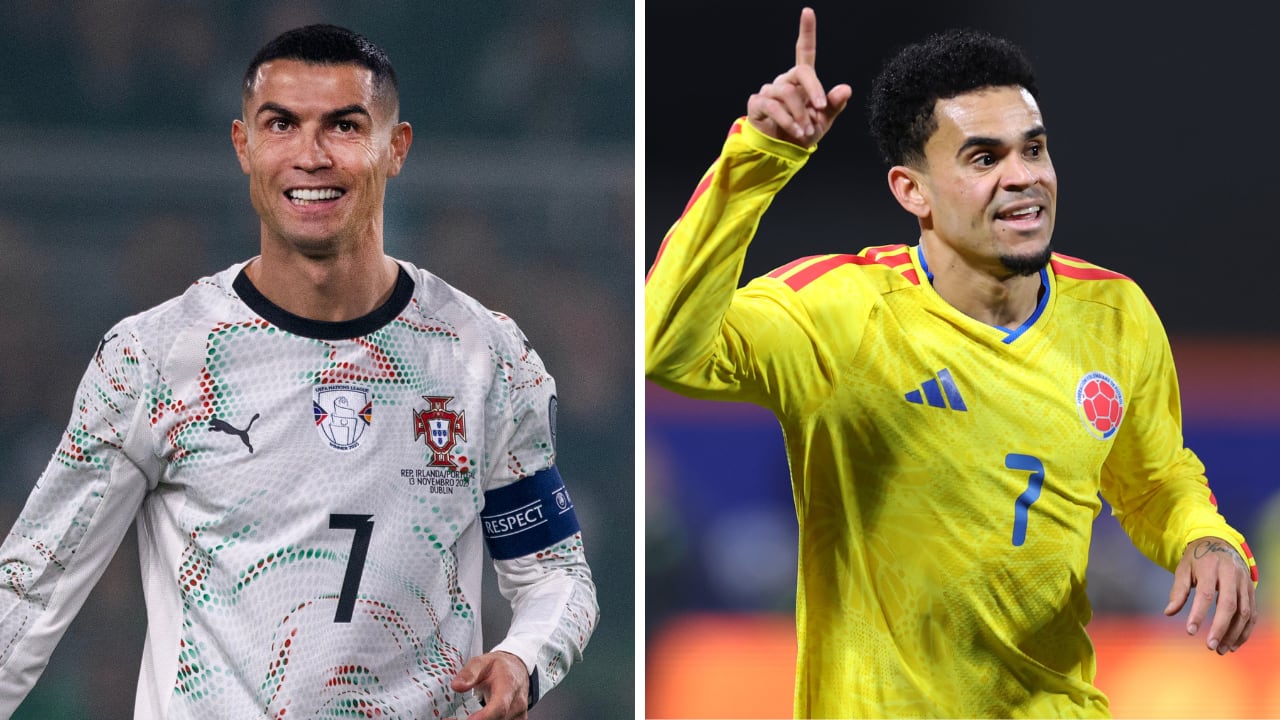 Cristiano Ronaldo vs. Luis Díaz: duelo atractivo en el Mundial 2026.