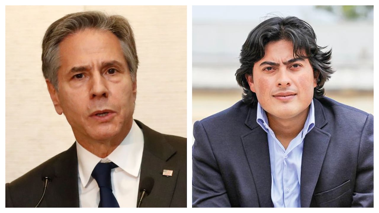 Antony Blinken se refirió al caso de Nicolás Petro que adelanta la Fiscalía.