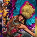 NO USAR, USO EXCLUSIVO MEJOR COLOMBIA, Máscaras Carnaval de Barranquilla