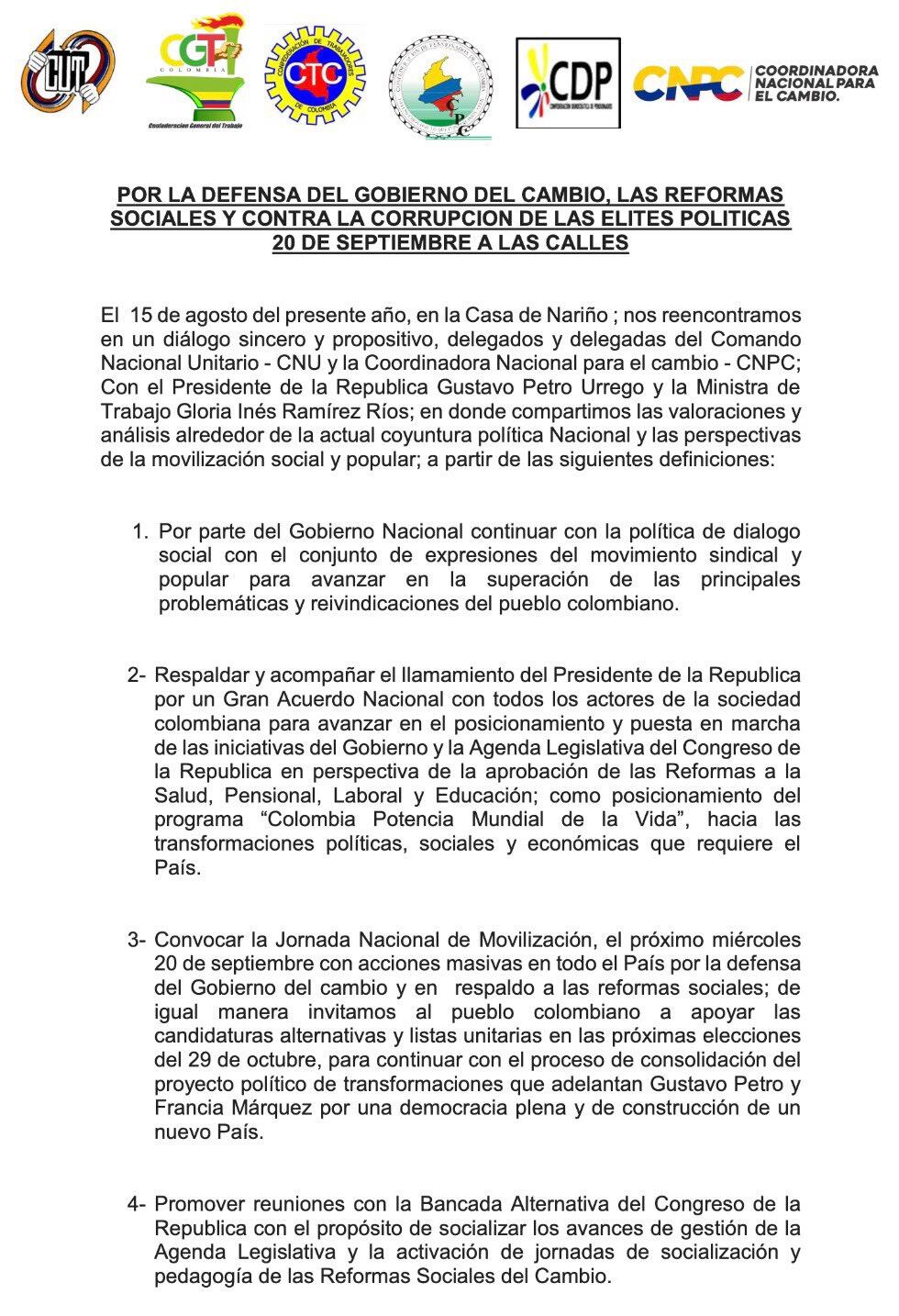 Documento CGT