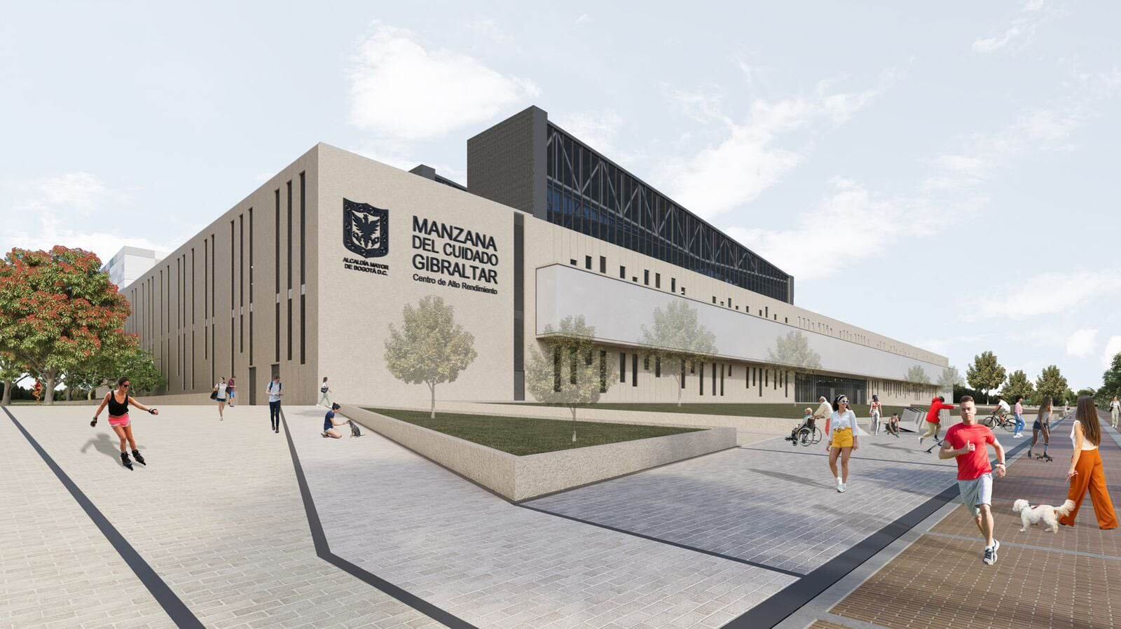 Así quedaría la Manzana del Cuidado Gibraltar