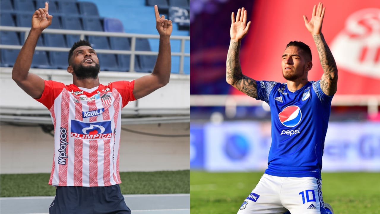 Junior de Barranquilla vs. Millonarios - Liga Betplay. Foto: Prensa Dimayor