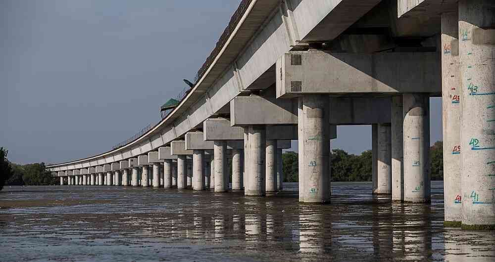 Viaducto de la Ciénaga de la Virgen (Cartagena).