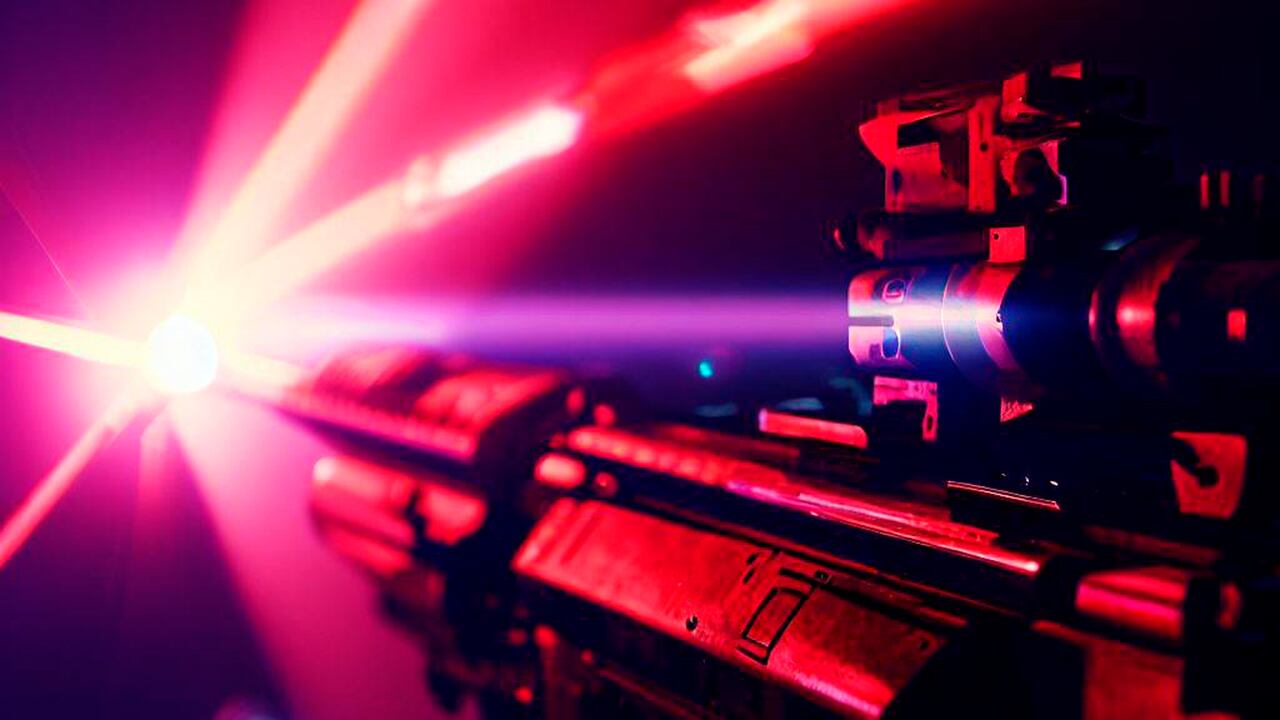 Las armas como los rifles láser aún no son posibles de crear debido al gran calor que generarían ese tipo de armamento.