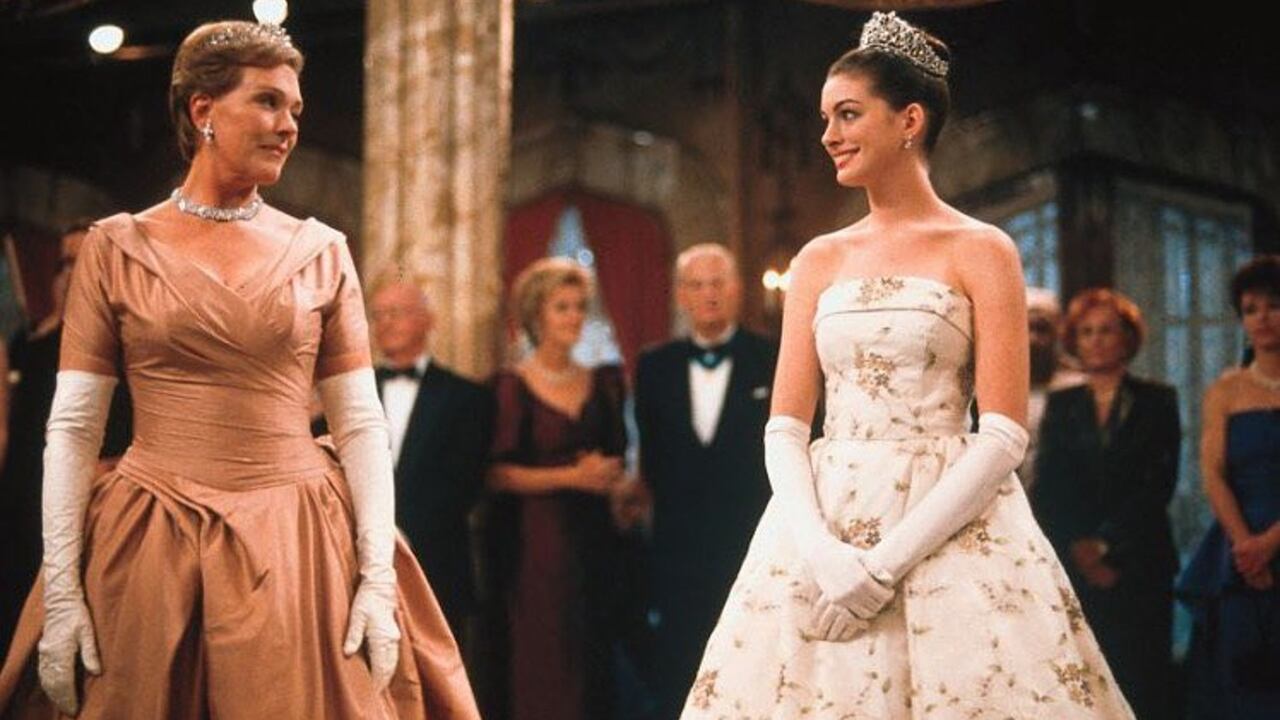 Anne Hathaway en su papel protagónico en la película 'El diario de la princesa'.