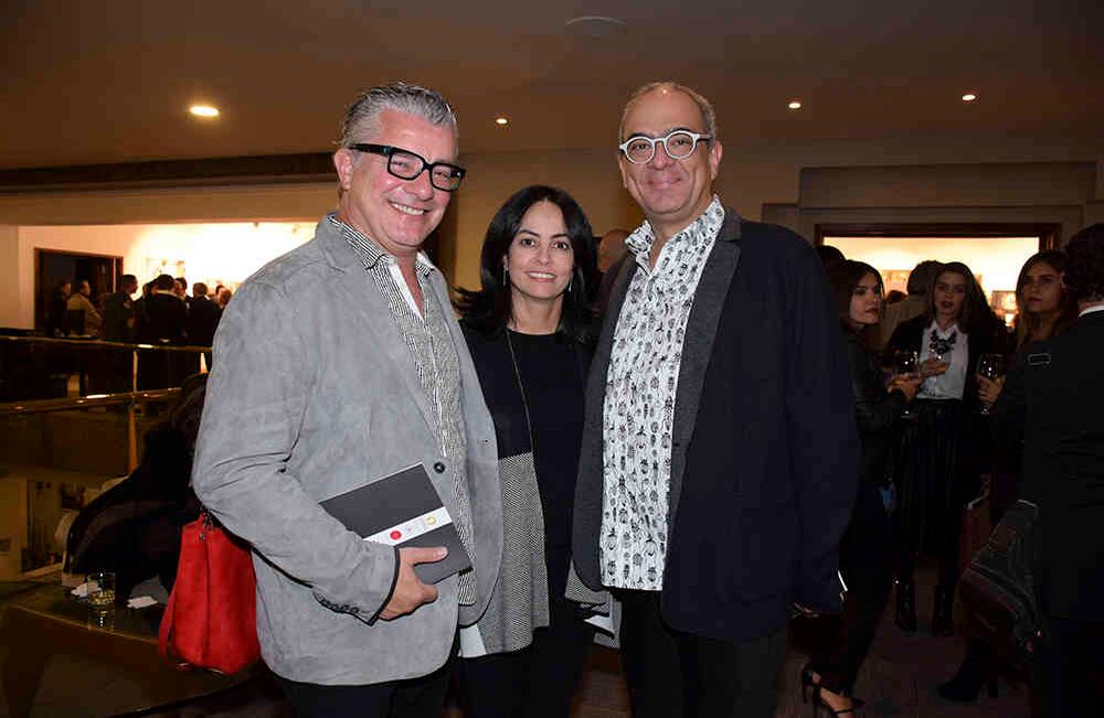 Karl Troller, Cristina Palacio y Juan Maldonado.