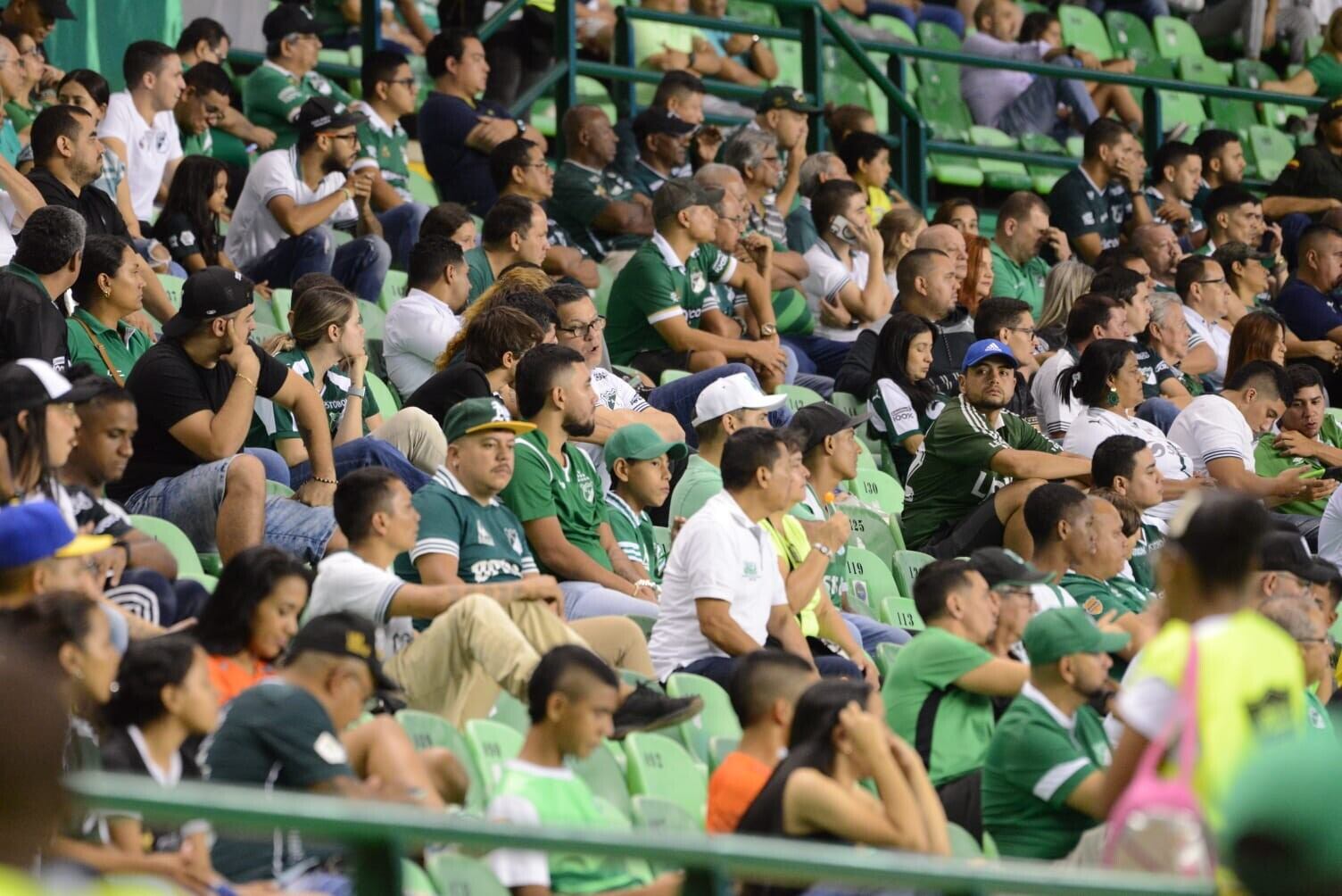 La hinchada del Deportivo Cali ha resistido las malas campañas del equipo.