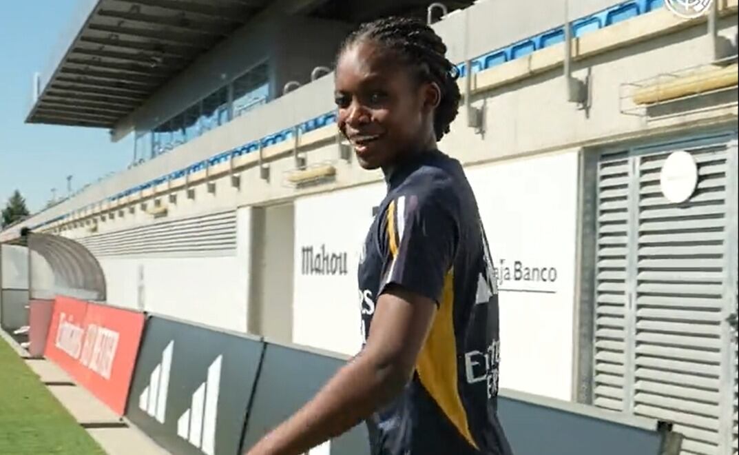 Linda Caicedo, delantera del Real Madrid.