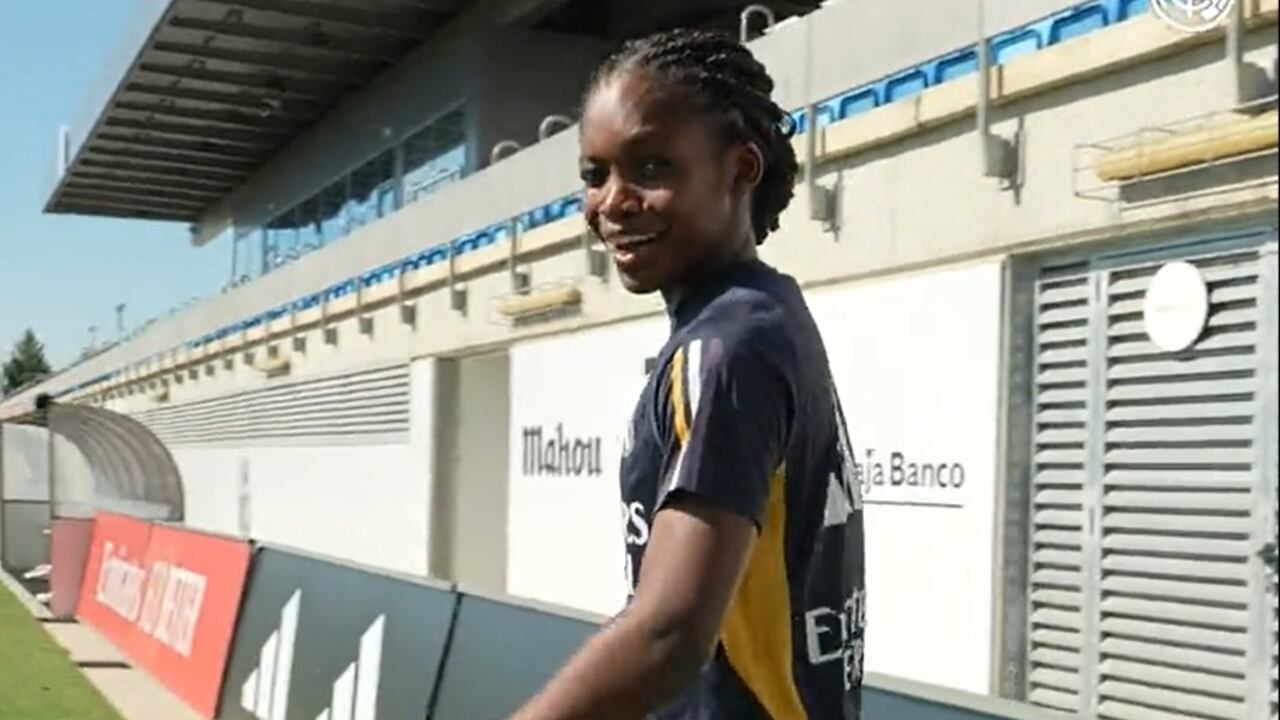 Linda Caicedo, delantera del Real Madrid.