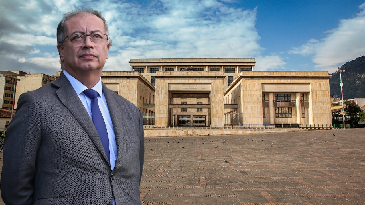 Presidente Gustavo Petro desata rechazó por ataques a magistrado del Consejo de Estado.