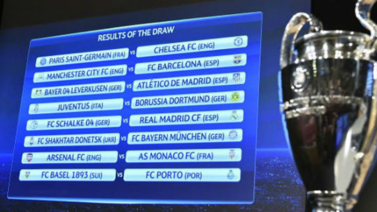 Los partidos de octavos de final se disputarán entre el 17 de febrero y el 18 de marzo.