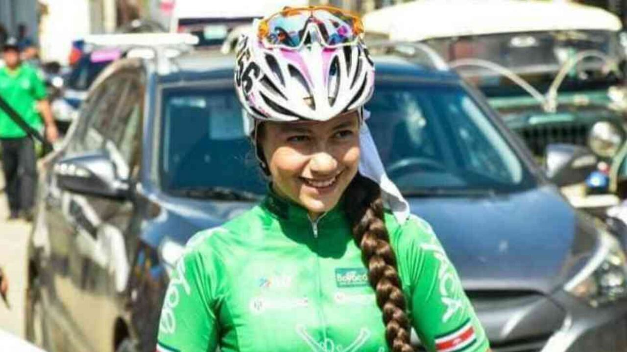 Danna Valentina quería convertirse en una campeona nacional de ciclismo.
