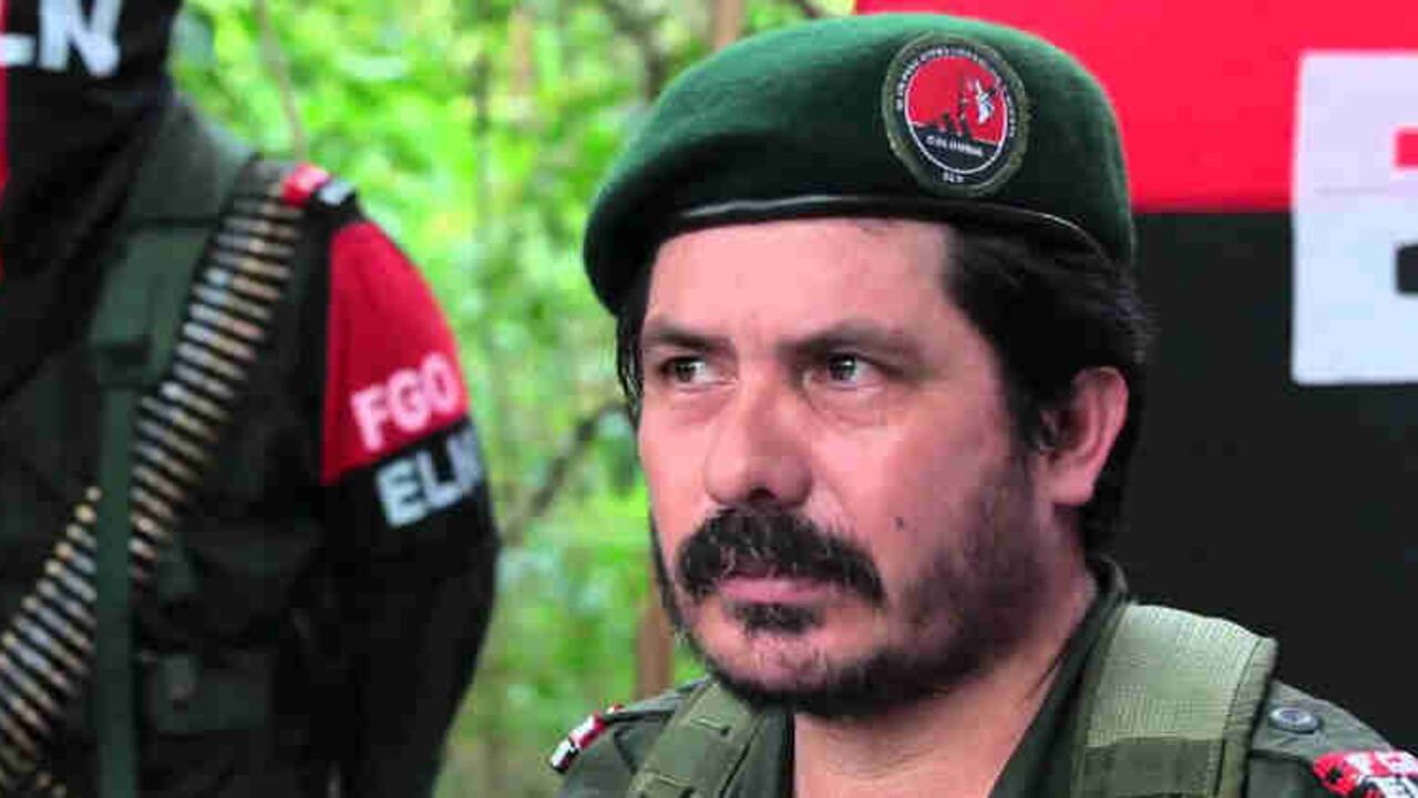 Este es Gustavo Giraldo, alias Pablito, uno de los comandantes más sanguinarios del ELN.