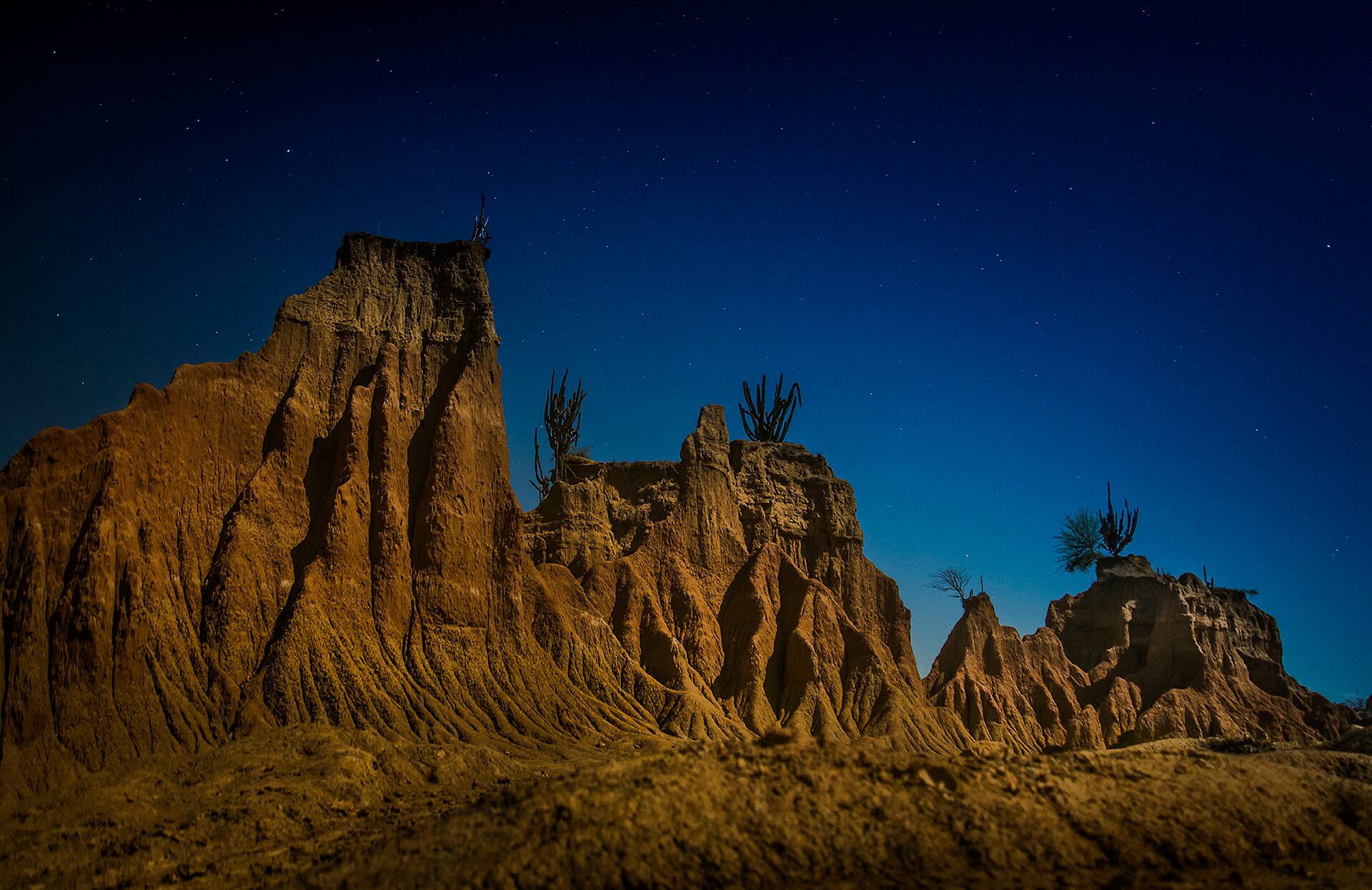 Desierto de La Tatacoa en Villavieja, al norte del departamento del Huila.