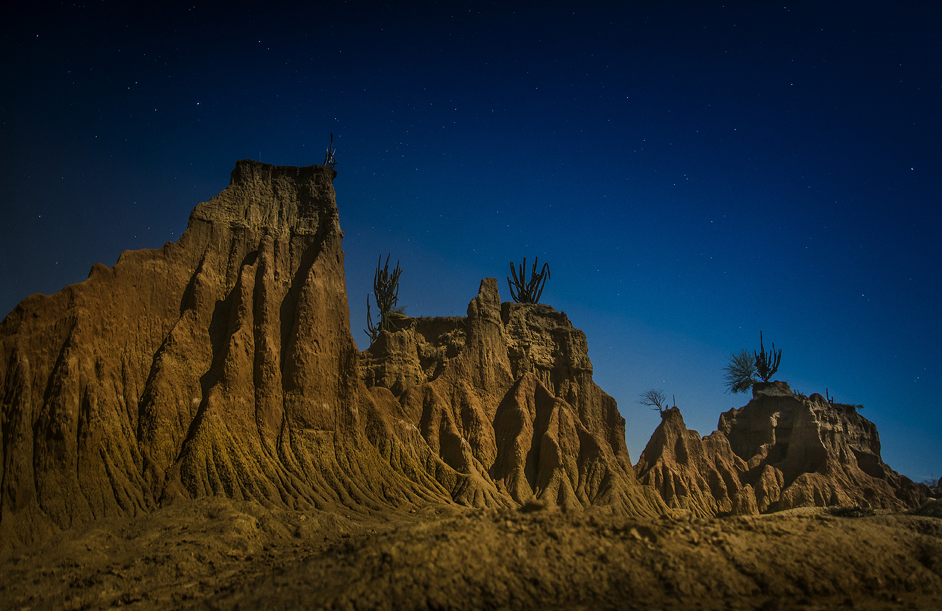 Desierto de La Tatacoa en Villavieja, al norte del departamento del Huila.