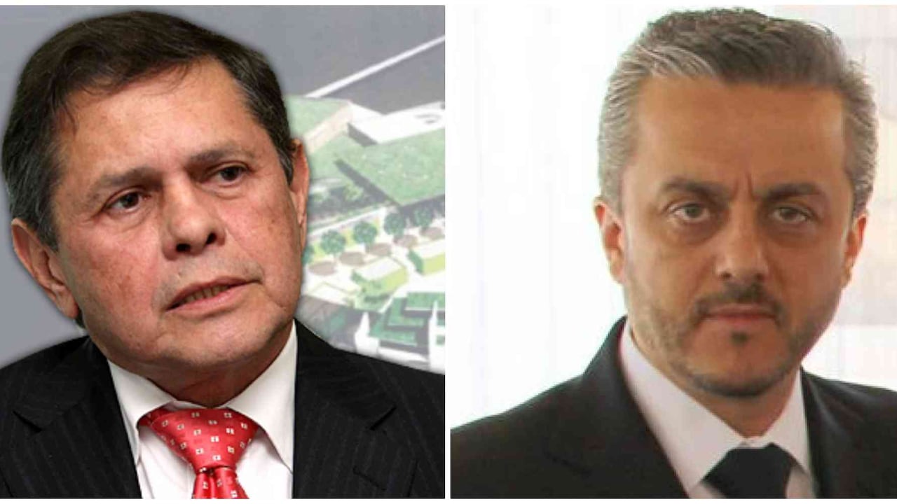 Carlos Mattos (izq.) y Juan Pablo Eljuri.