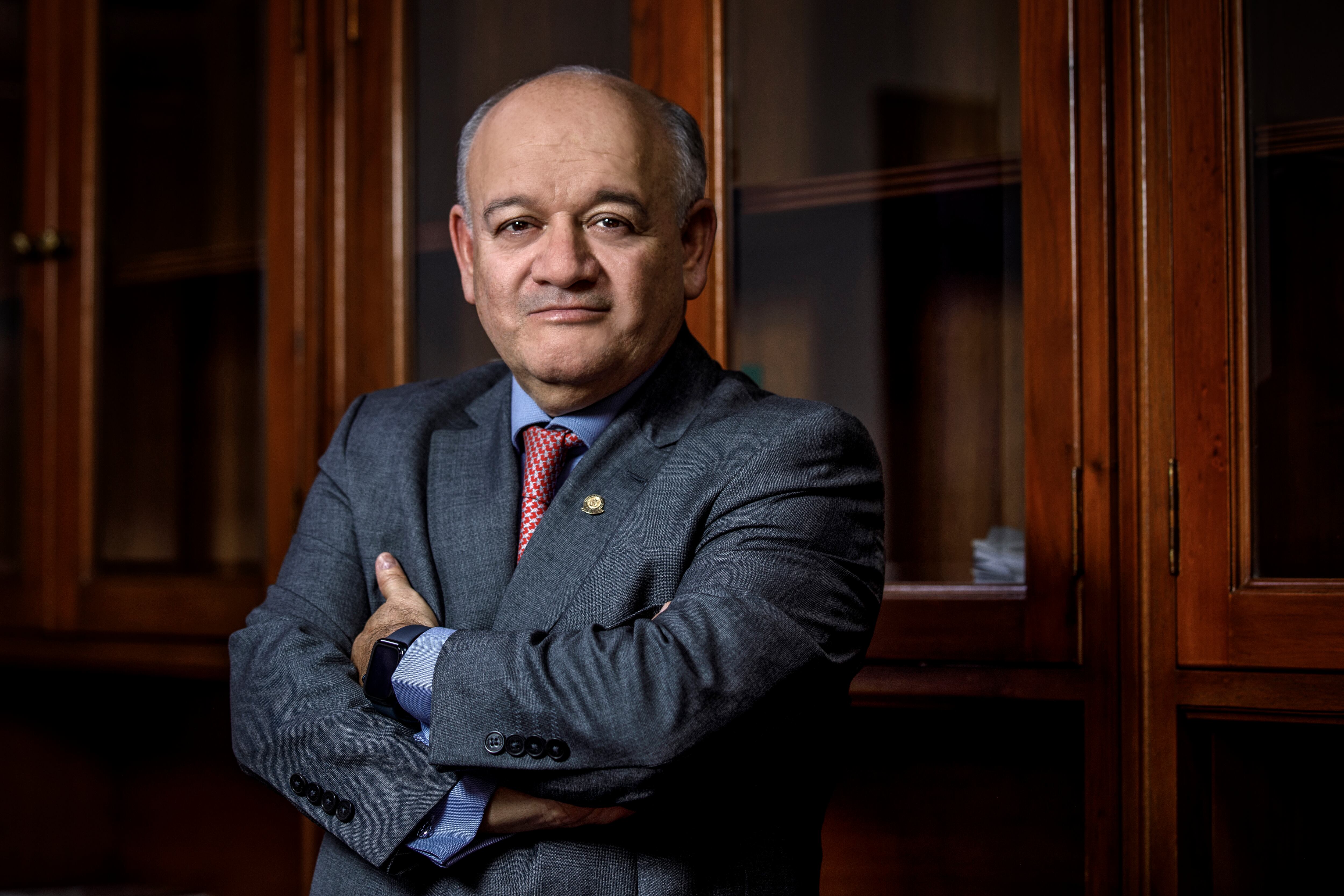 José Fernando Reyes. Presidente de la Corte Constitucional 2024.