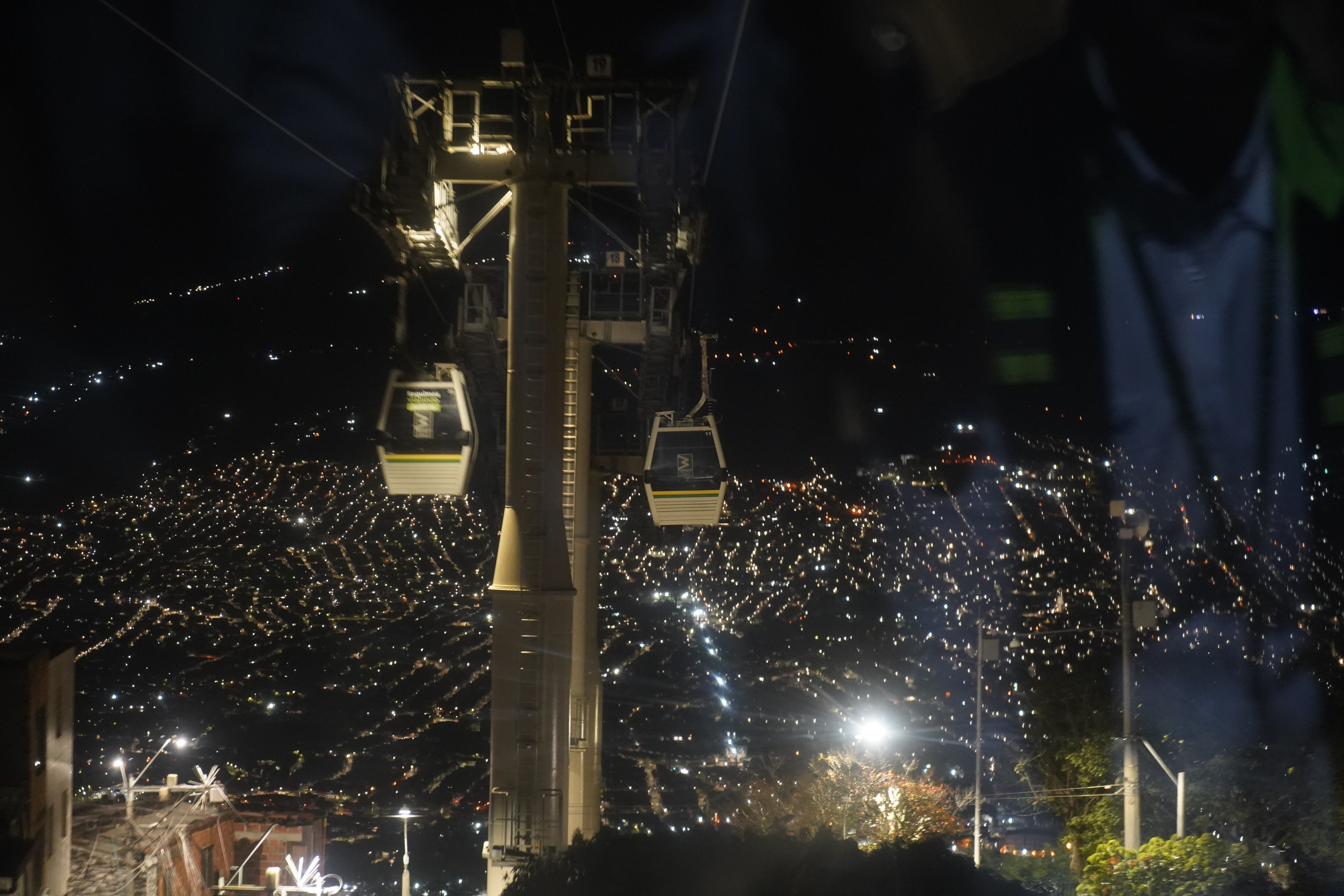 Metrocable de Medellín.