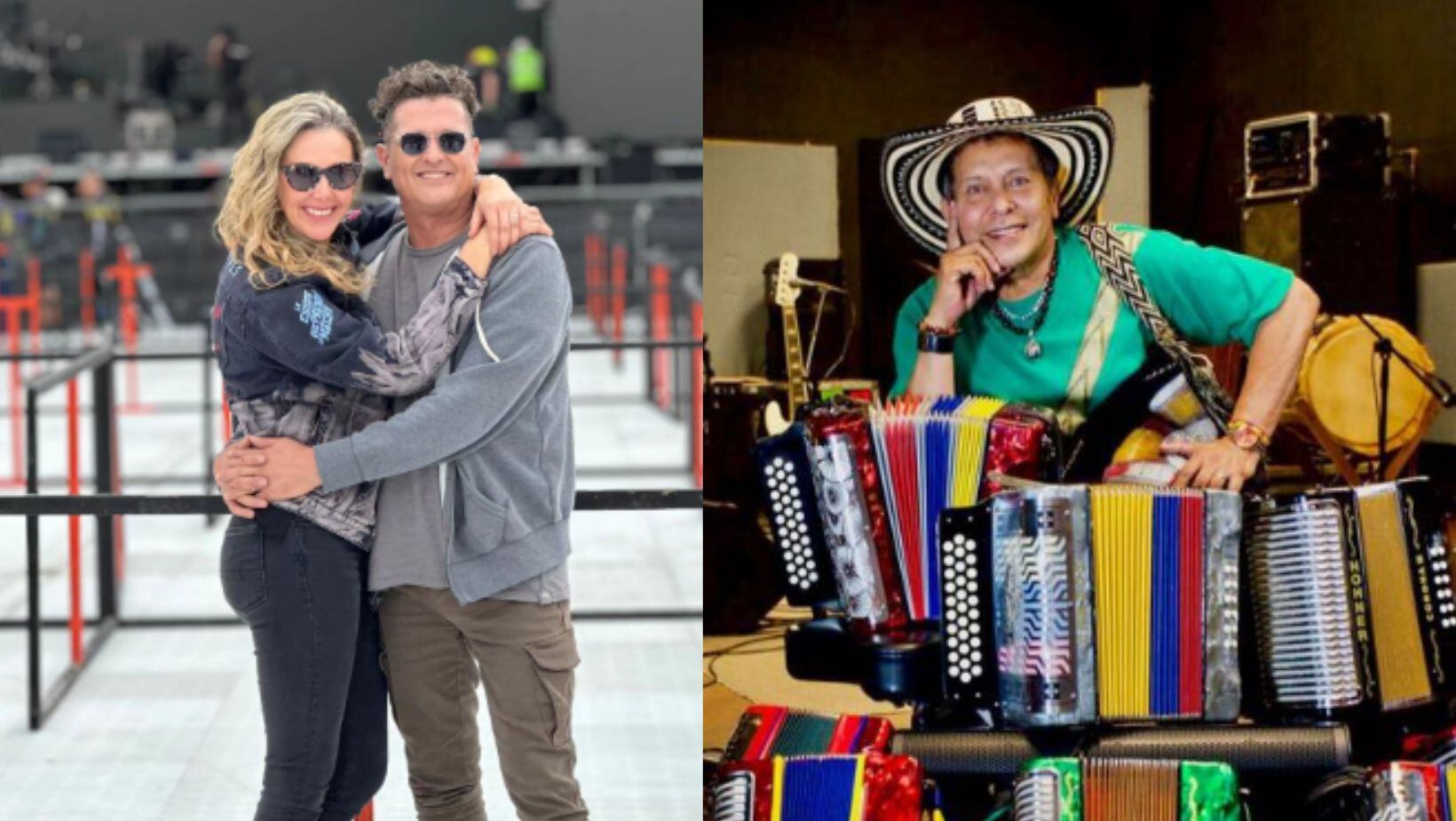 Claudia Elena Vásquez, esposa de Carlos Vives, reveló el último audio que le envió Egidio Cuadrado días antes de morir