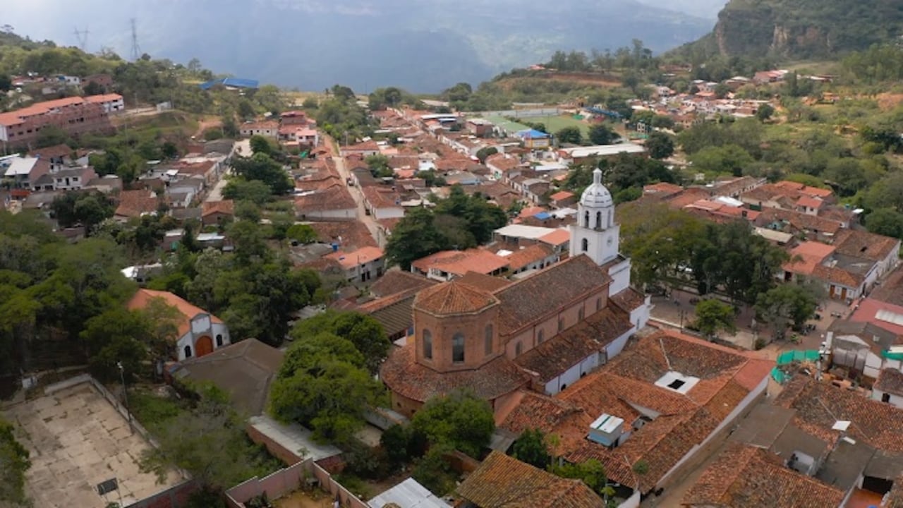 Los Santos, Santander. Municipio epicentro del temblor.