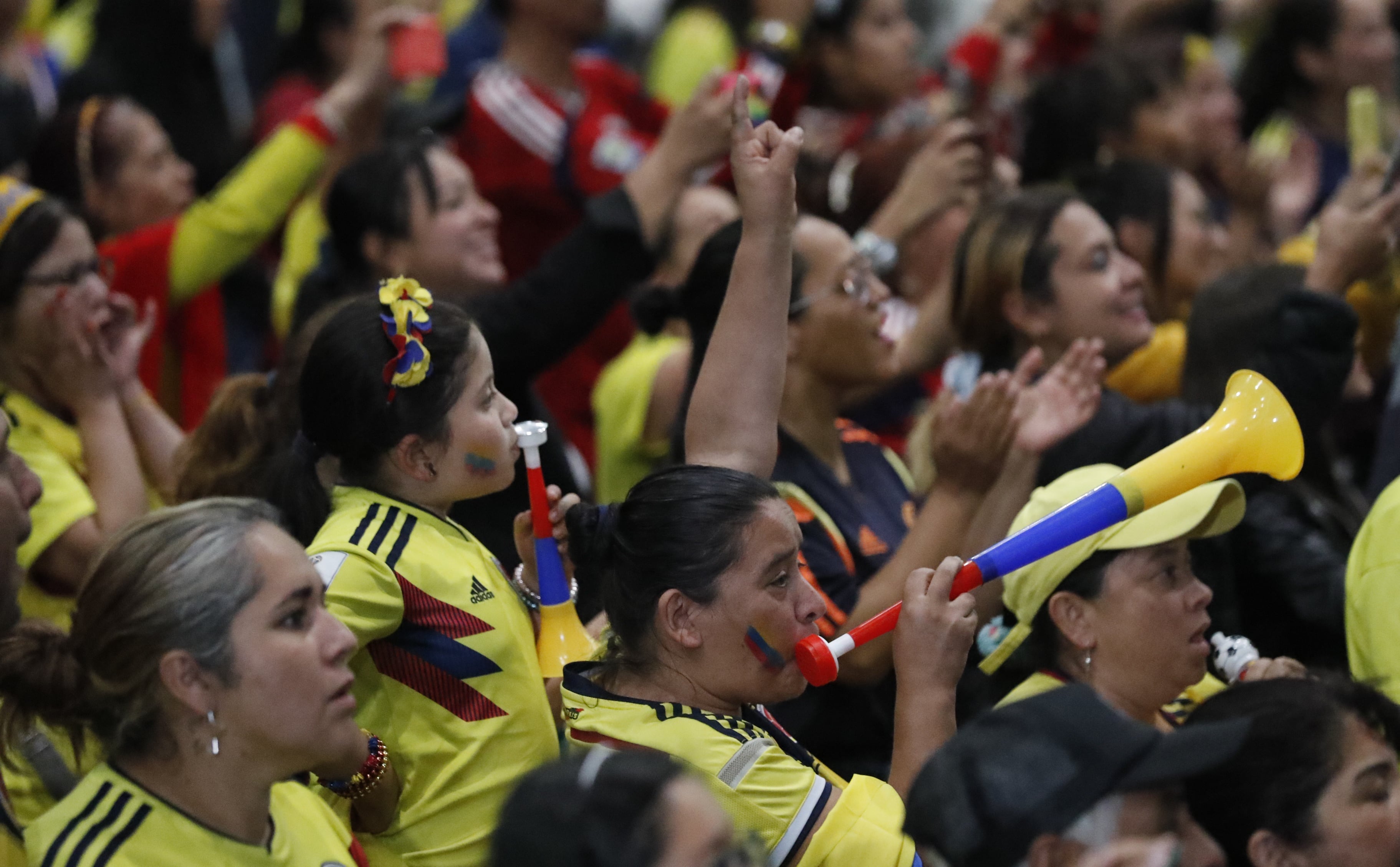 Recibimiento de la Selección Colombia Femenina de Mayores