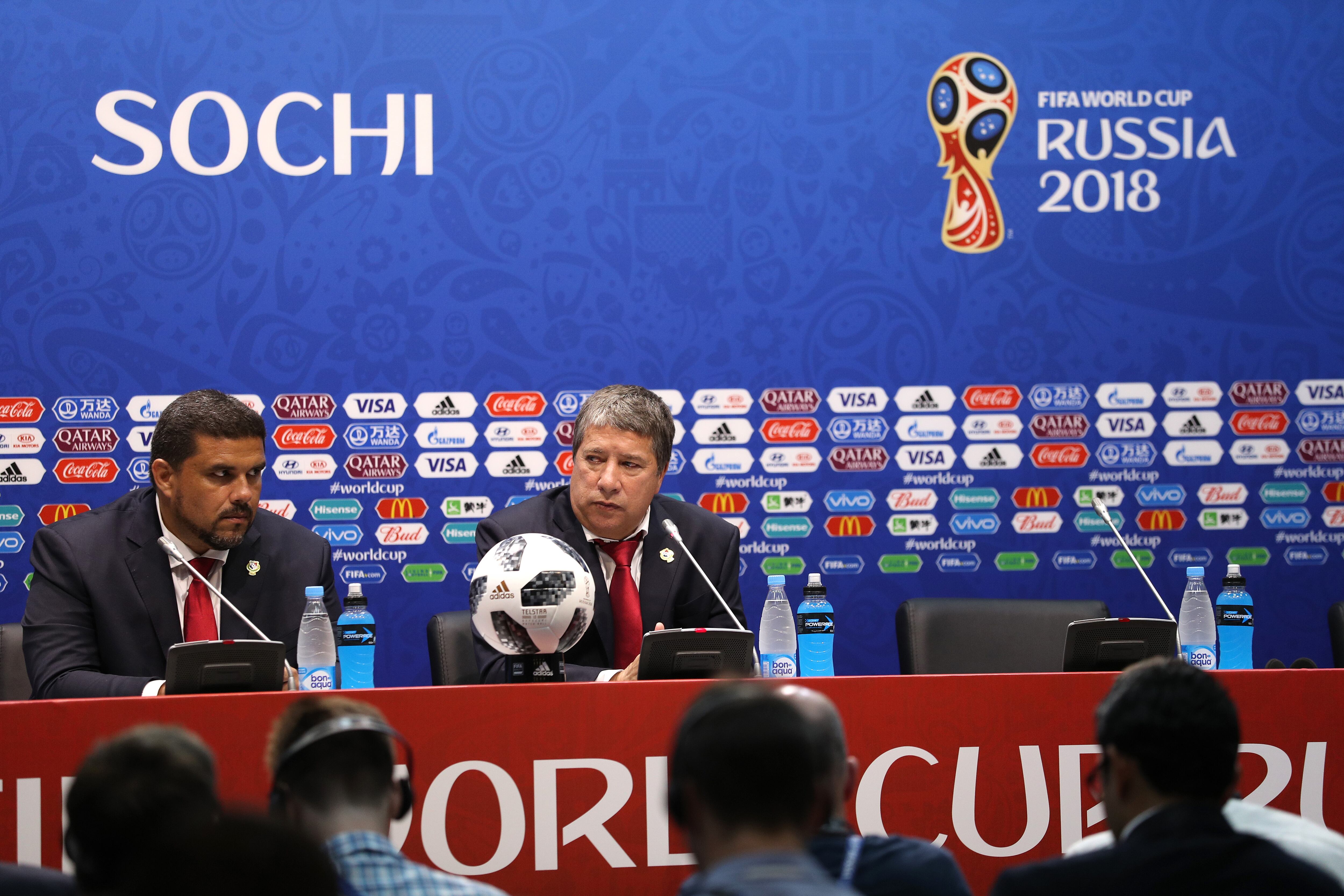 Imagen de cuando Bolillo Gómez dirigió a Panamá en el Mundial Rusia 2018.