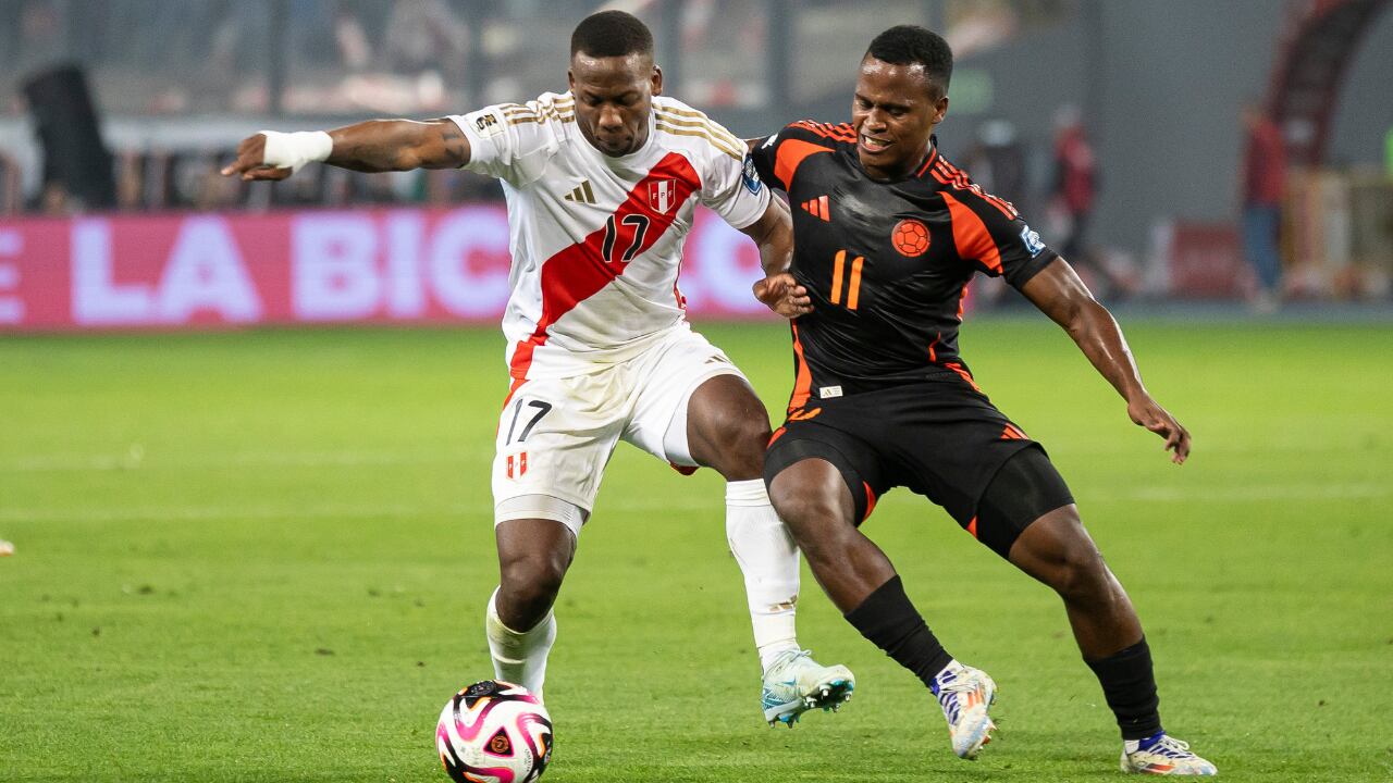 Perú vs. Colombia en la primera parte de las Eliminatorias al Mundial 2026