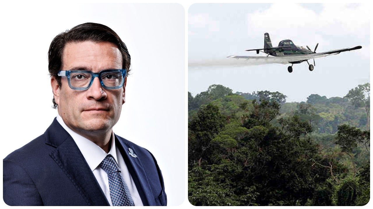El ministro de Justicia, Iván Cancino, se refirió a los bombardeos de la fuerza pública y la fumigación de cultivos ilícitos.