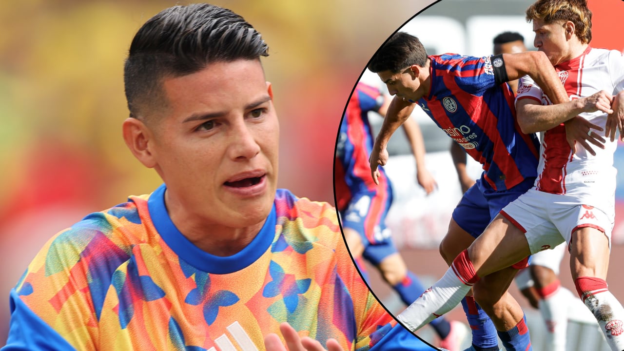 James Rodríguez sí ha tenido mercado: lo han buscado desde el fútbol argentino.