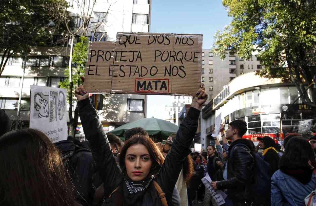 Calle 19 con 4, lugar donde Dilan Cruz fue herido - Foto: Guillermo Torres Reina/ Semana