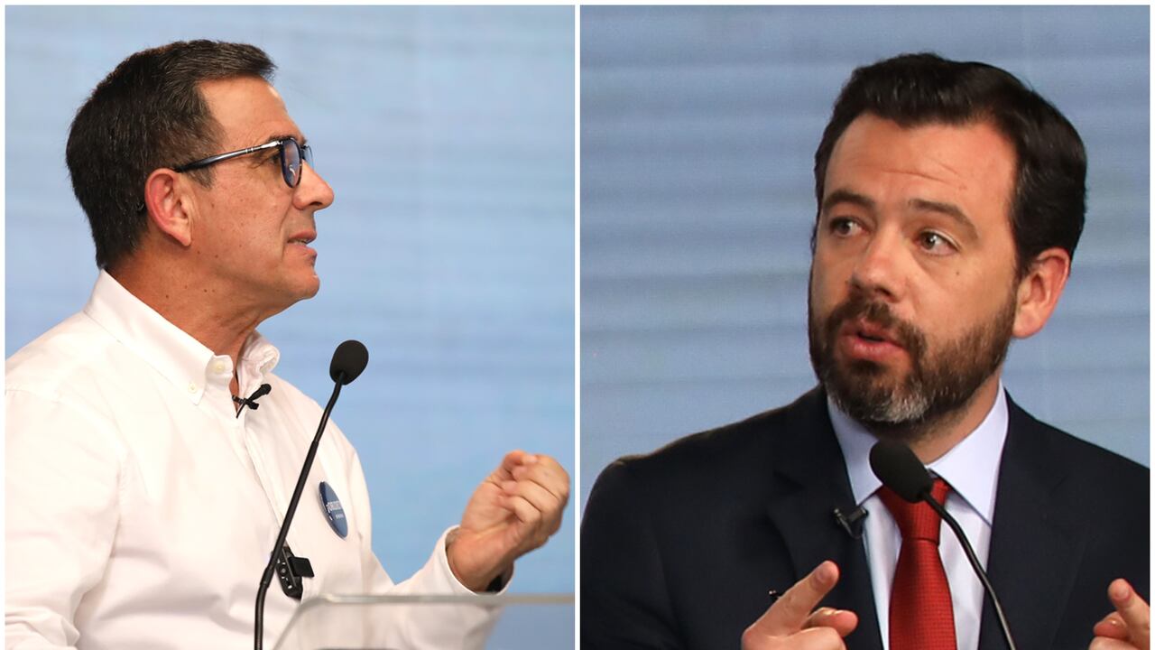 General (r) Jorge Luis Vargas y Carlos Fernando Galán.