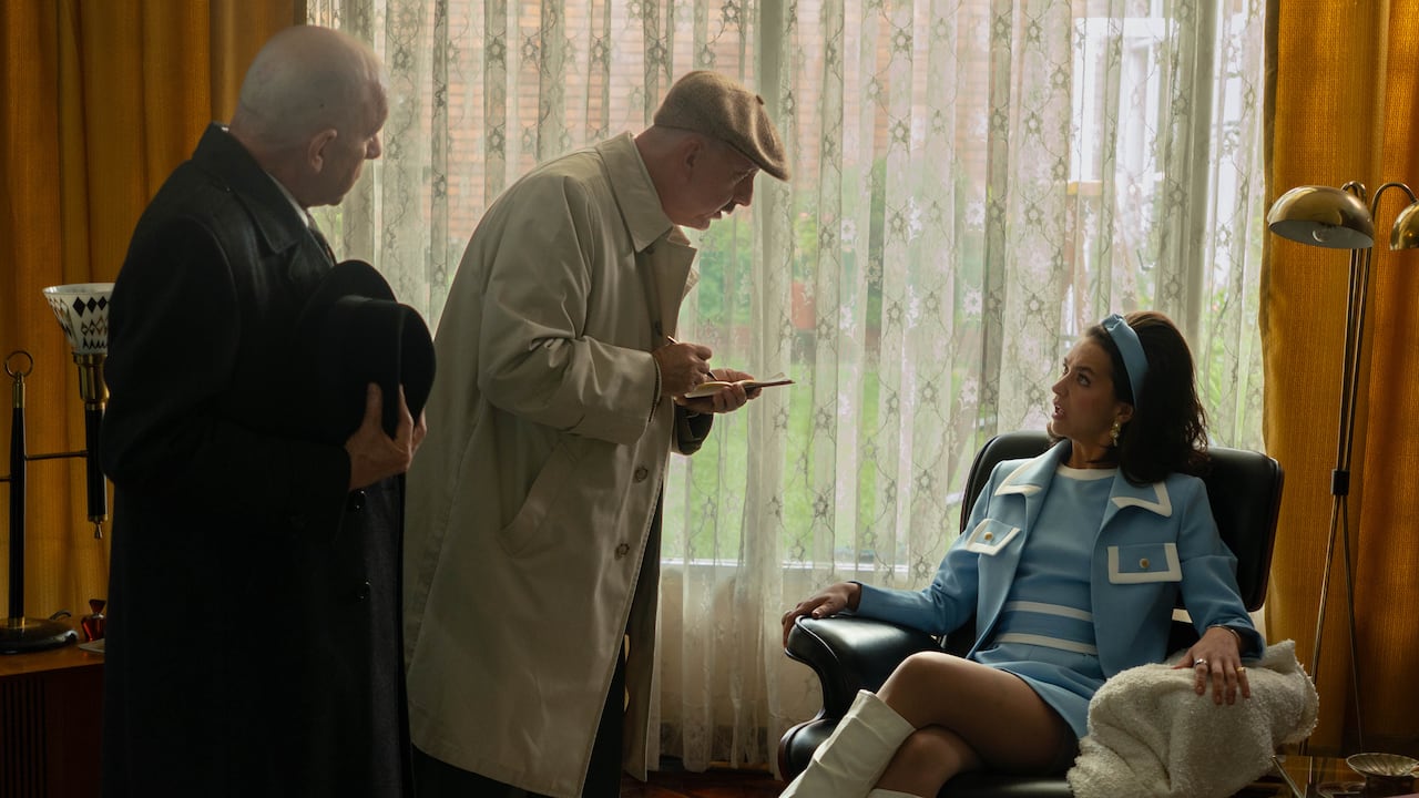 Saín Castro , Juan Carlos Benjumea y Juanita Arias en 'Policíaco sin crimen', de Darío Vargas.