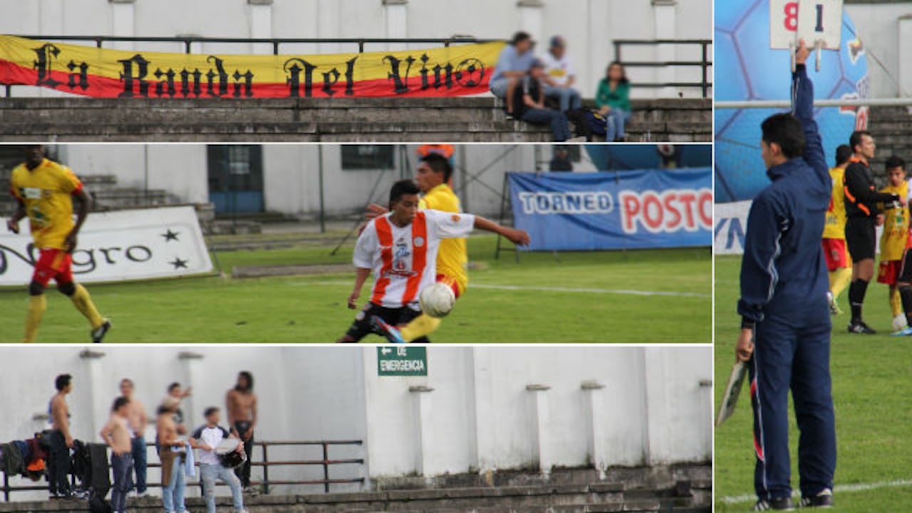 Al último clásico capitalino asistieron no más de unas 200 personas, en el Alfonso López de la Nacional.