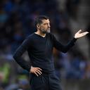 Sergio Conceicao, incrédulo, durante el partido de Champions entre Porto y Brujas